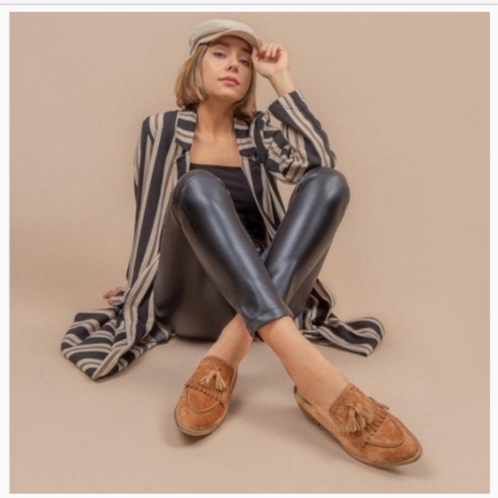 Mi.iM  The Berlin Tasssle Loafer Mules